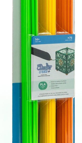 3Doodler Create+ PLA Citrus Glow Stavar 75-Pack