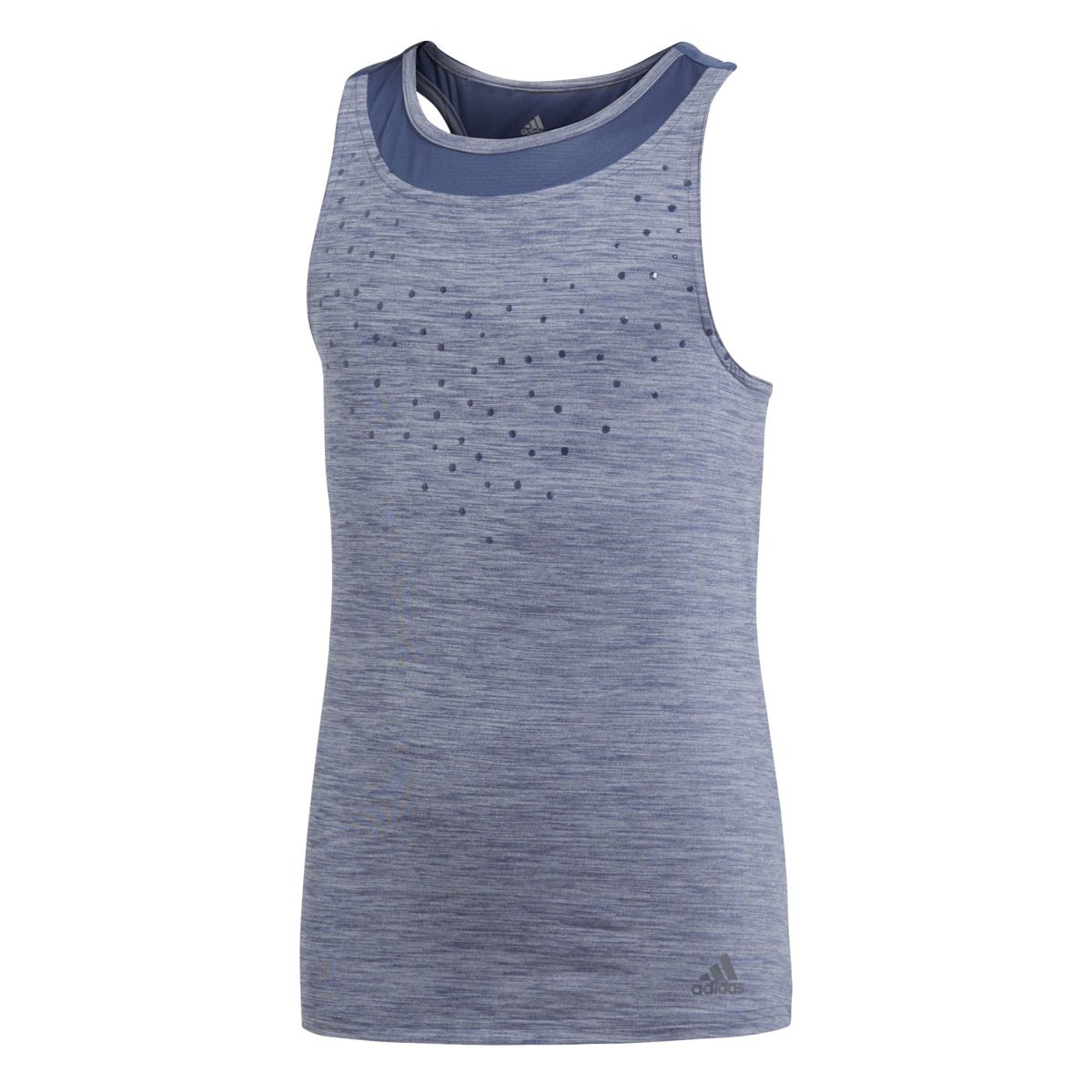 Adidas Girls Dotty Tank Träningslinne|Nobel Indigo 116