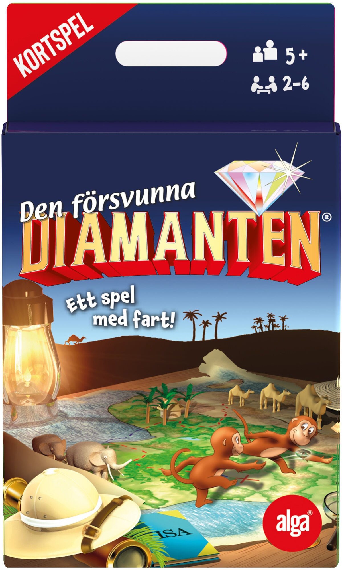 Alga Den Försvunna Diamanten Kortspel|