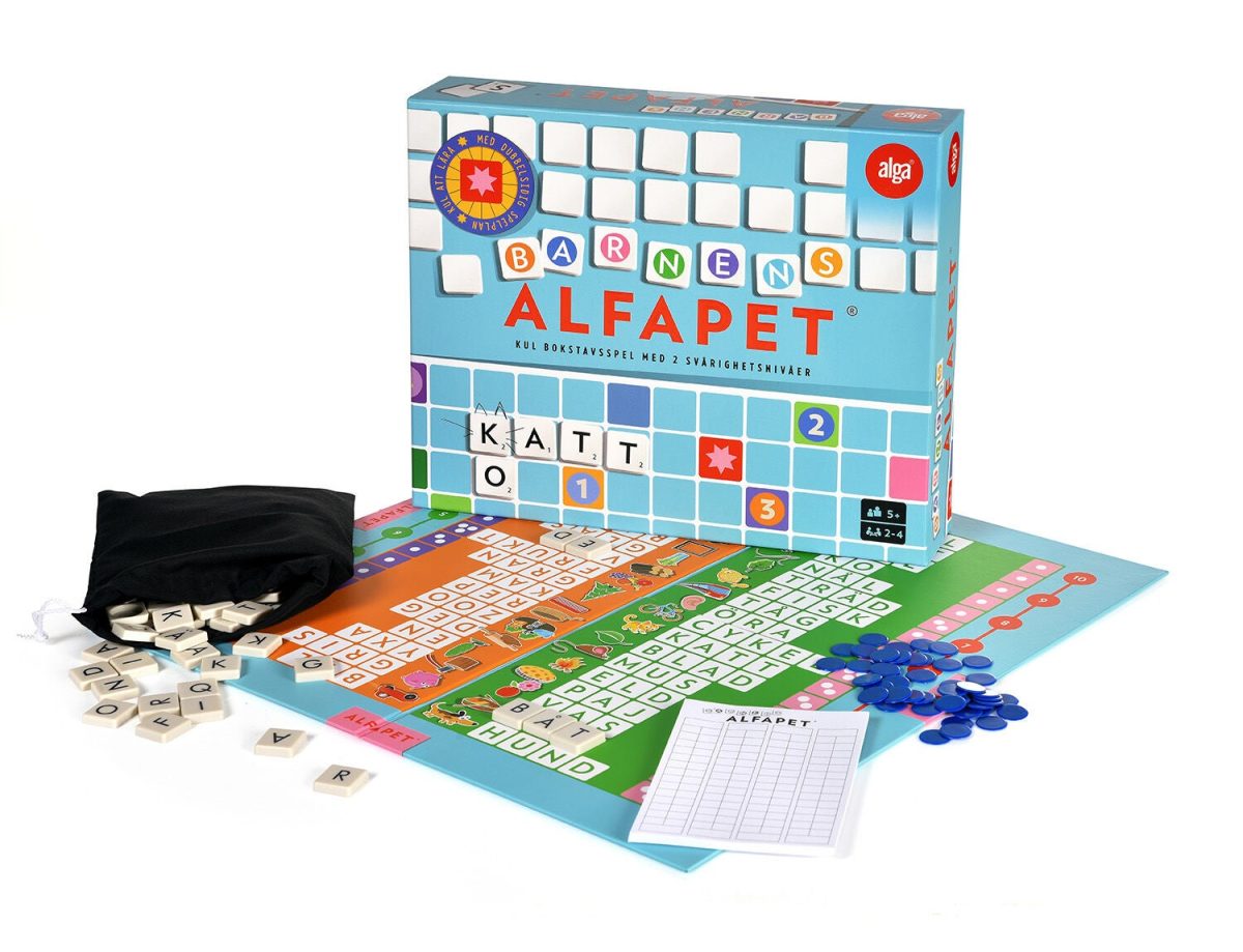 Alga Spel Barnens Alfapet|