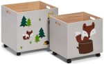 Alice &  Fox Forest Adventure Förvaringslåda 2-Pack|