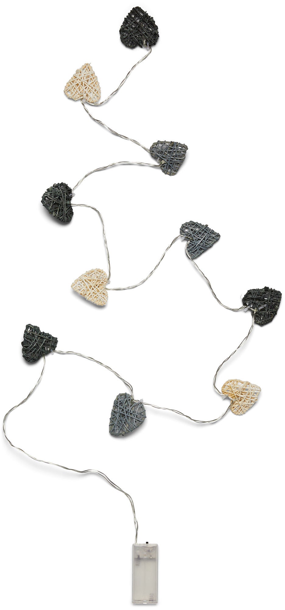 Alice &  Fox Ljusslinga Heart|Mixed Grey