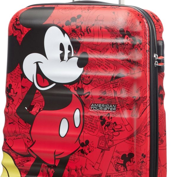 American Tourister Resväska Musse Pigg|Röd