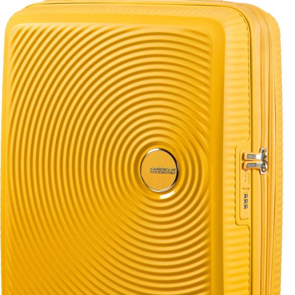 American Tourister Soundbox Spinner Resväska 35.5L|Golden Yellow