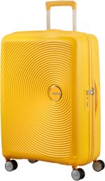 American Tourister Soundbox Spinner Resväska 71.5L|Golden Yellow