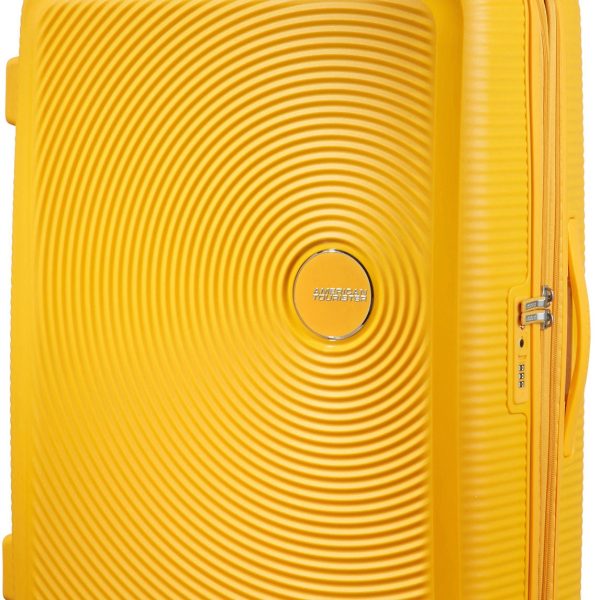 American Tourister Soundbox Spinner Resväska 97L|Golden Yellow