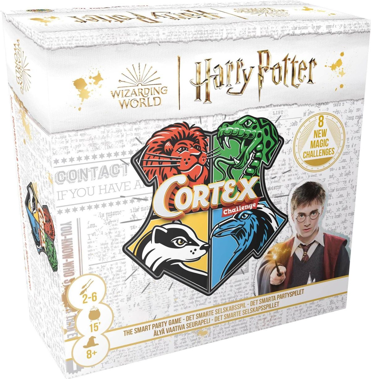 Asmodee Cortex Harry Potter Nordic Sällskapsspel|