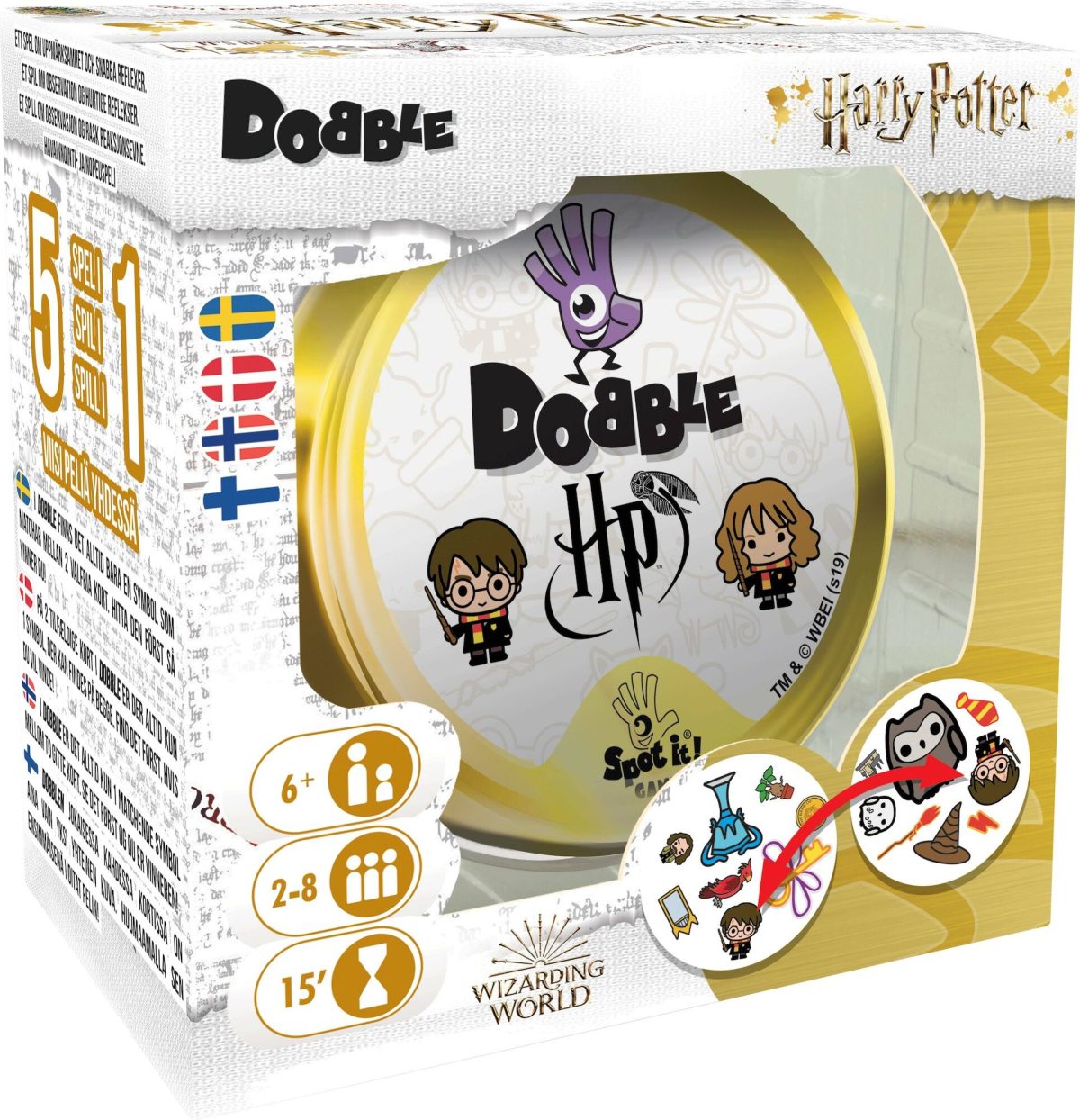 Asmodee Harry Potter Nordic Harry Potter Nordic Sällskapsspel|