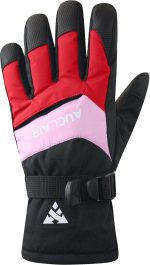 Auclair Frost JR Softshellhandske|Black/Pink/Red