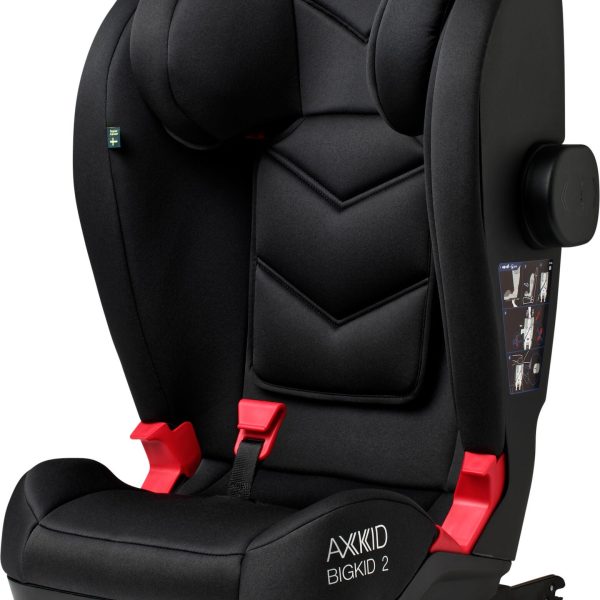 Axkid Bigkid 2 Bältesstol|Premium Black