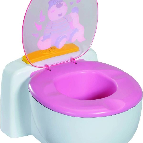 BABY Born Docktillbehör Bath Poo-Poo Toilet|