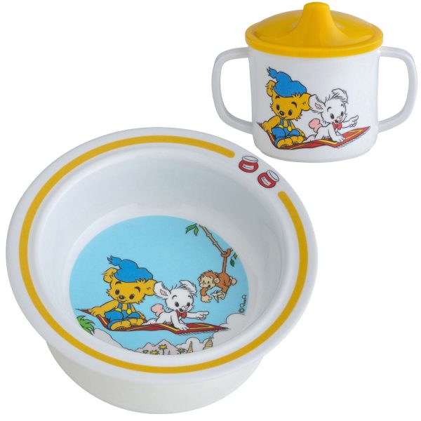 BAMSE Pipmugg och Sugkoppstallrik|Multi