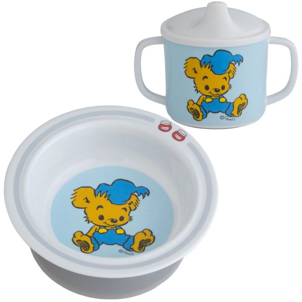 BAMSE Pipmugg och Sugkoppstallrik|Multi