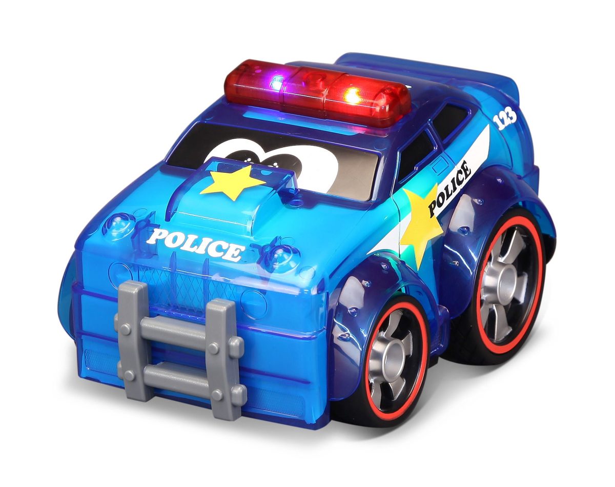 BB Junior Police Car Push &  Glow|