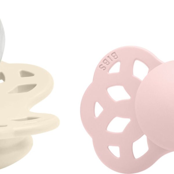 BIBS Infinity Napp 2-pack Stl 1 Symmetrical|Ivory/Blossom