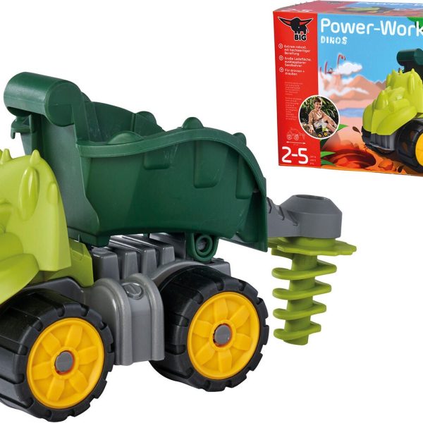 BIG Power Worker Dino Dumper Lastbil|Flerfärgad