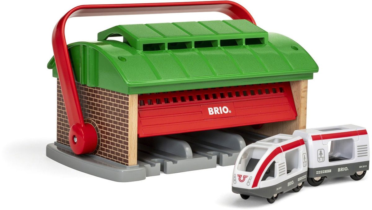 BRIO 33474 Tågstall Med Handtag|