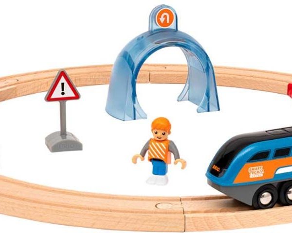 BRIO 33974 Smart Tech Tunnel 14 Delar Med Interaktiva Funktioner|