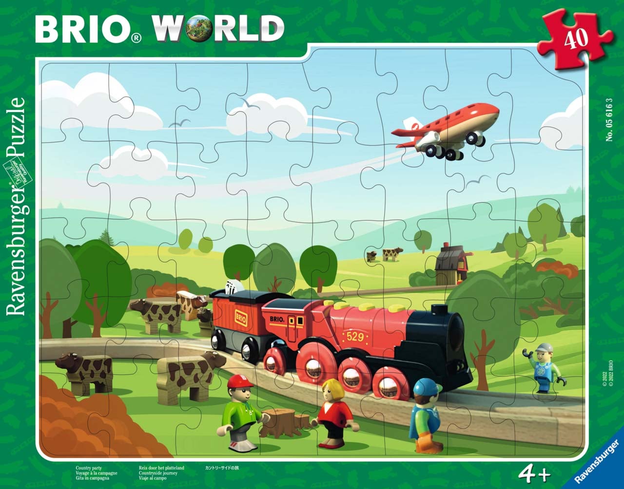 BRIO World Pussel 40 Bitar