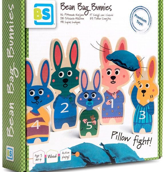 BS Toys Bean Bag Bunnies Kastspel|