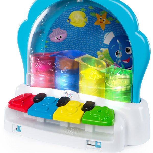 Baby Einstein Pop &  Glow Piano Aktivitetsleksak|Flerfärgad