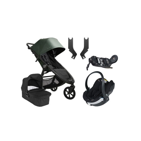 Baby Jogger City Mini GT 2.1 Duovagn inkl. BeSafe iZi Go Modular X2 &  Bas