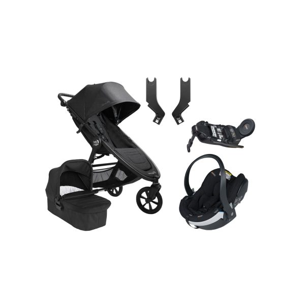 Baby Jogger City Mini GT 2.1 Duovagn inkl. BeSafe iZi Go Modular X2 &  Bas