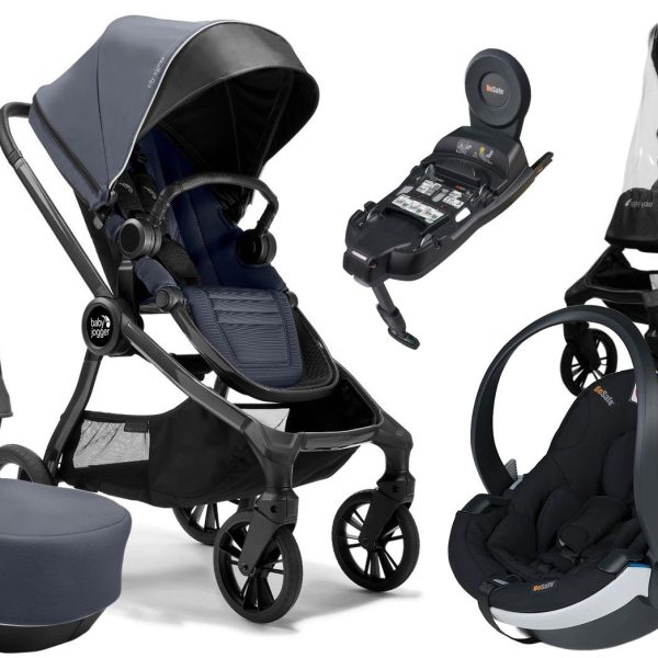 Baby Jogger City Sights Duovagn inkl. BeSafe iZi Go Modular X2 &  Bas