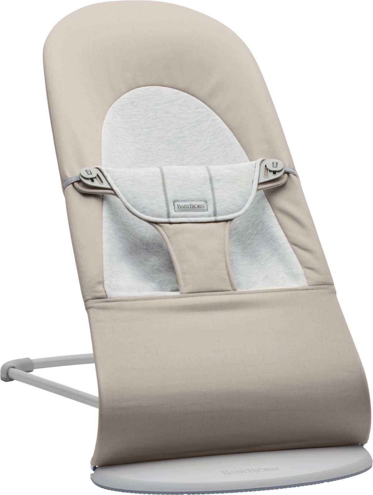 BabyBjörn Balance Soft Babysitter Bomull/Jersey|Beige/Grå