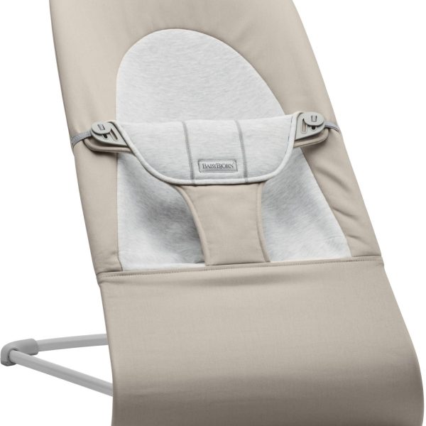 BabyBjörn Balance Soft Babysitter Bomull/Jersey|Beige/Grå