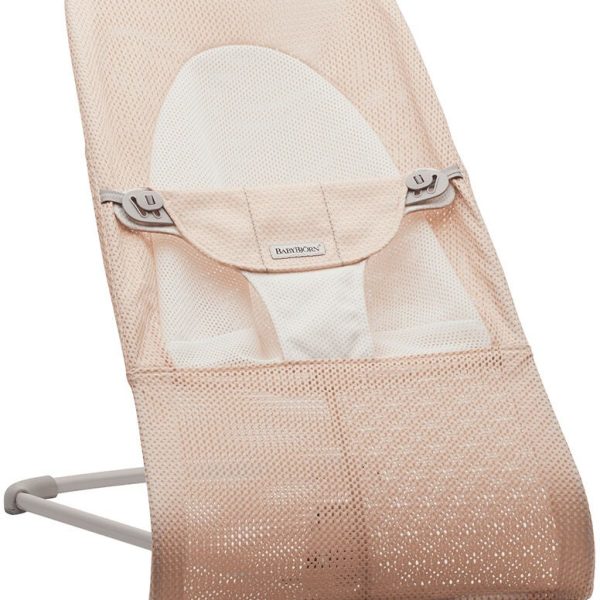 BabyBjörn Balance Soft Babysitter Mesh|Pärlemorosa/Vit