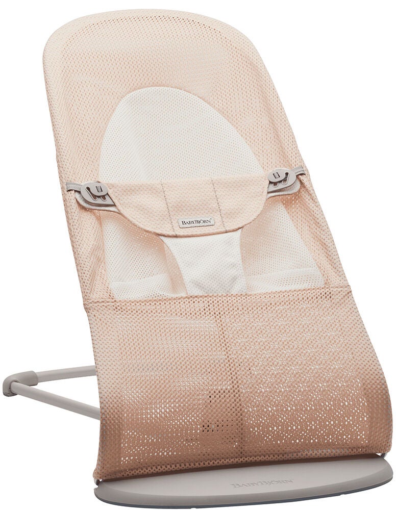 BabyBjörn Balance Soft Babysitter Mesh|Pärlemorosa/Vit