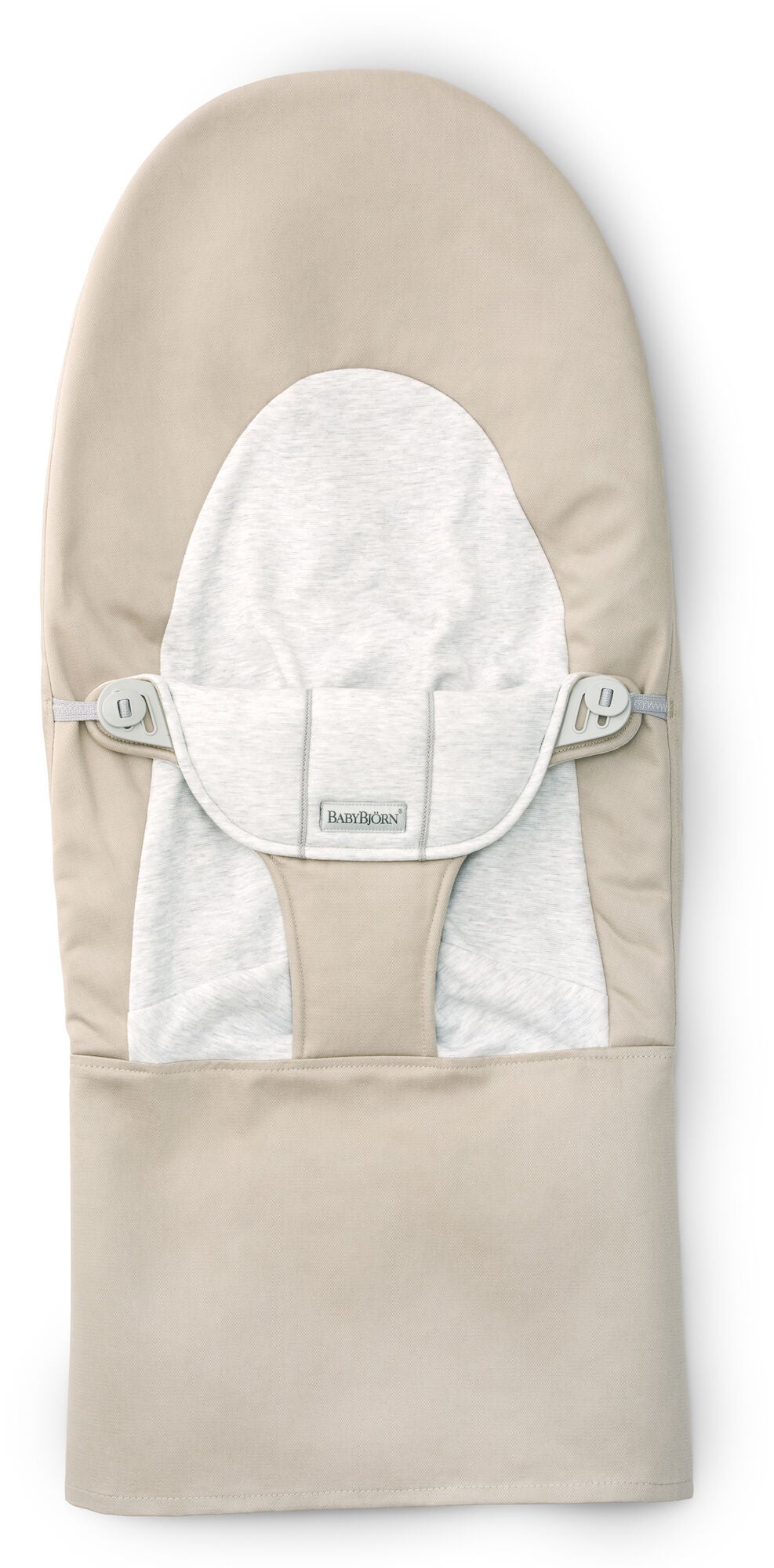 BabyBjörn Balance Soft Tygsits Bomull/Jersey|Beige/Grå