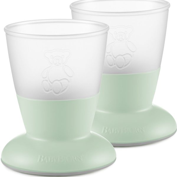 BabyBjörn Barnglas 2-pack|Blekgrön