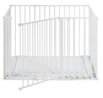 BabyDan Square Lekhage 105x72x71 cm|Vit