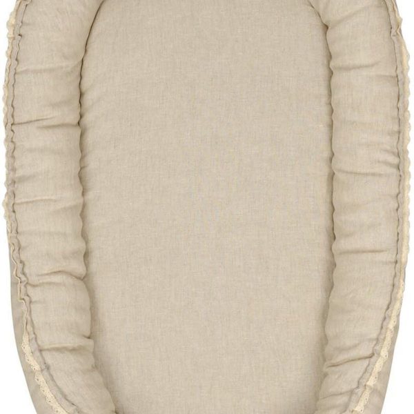 BabyMatex Babynest Linne|Beige