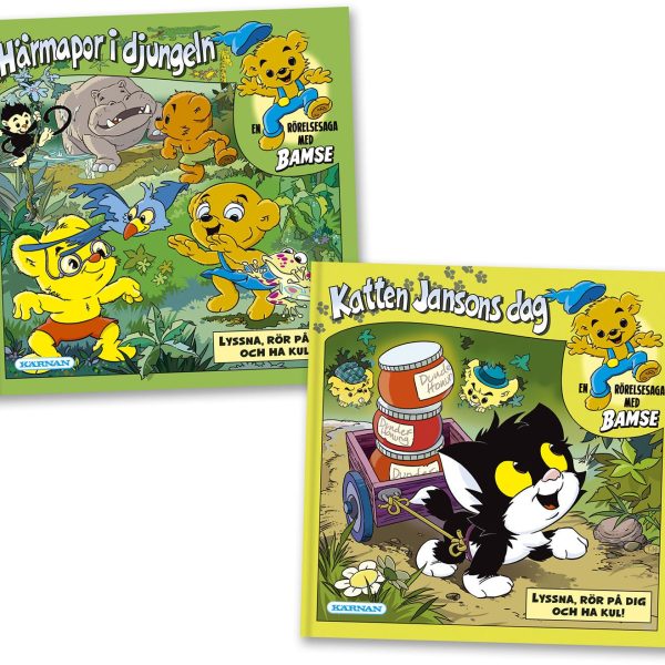 Bamse Rörelsesagor 2-pack vol.2