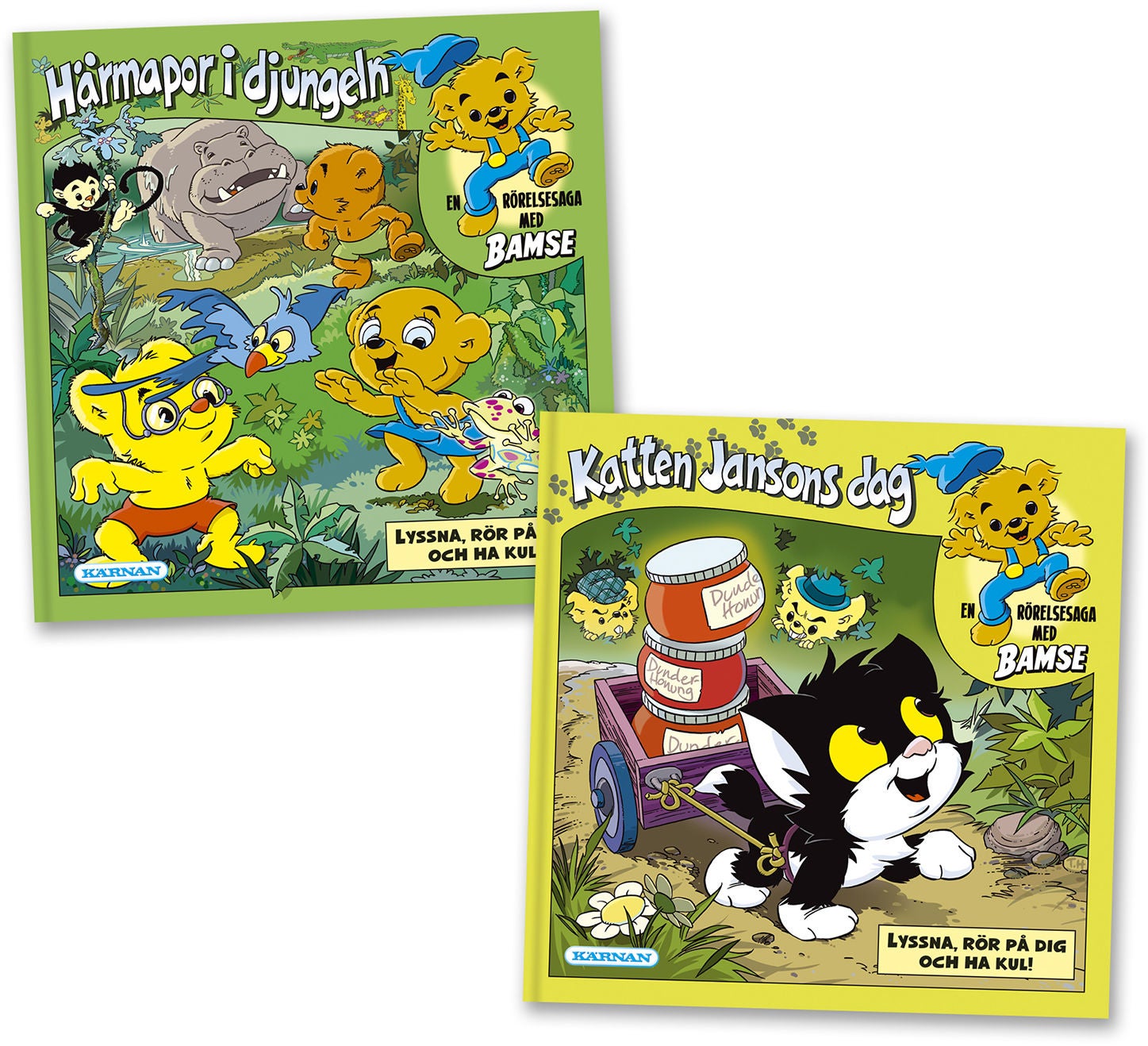 Bamse Rörelsesagor 2-pack vol.2