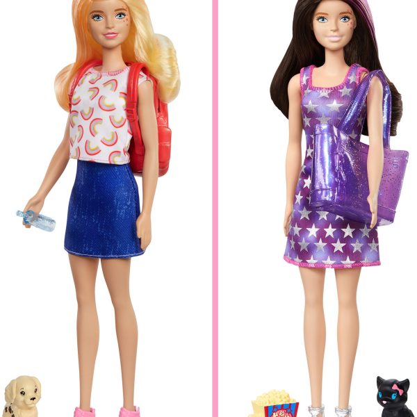 Barbie Color Reveal Park To Movies Docka|