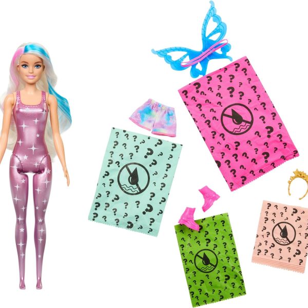 Barbie Color Reveal Rainbow Galaxy Docka Blandad|