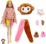 Barbie Cutie Reveal Docka Jungle Series Apa|