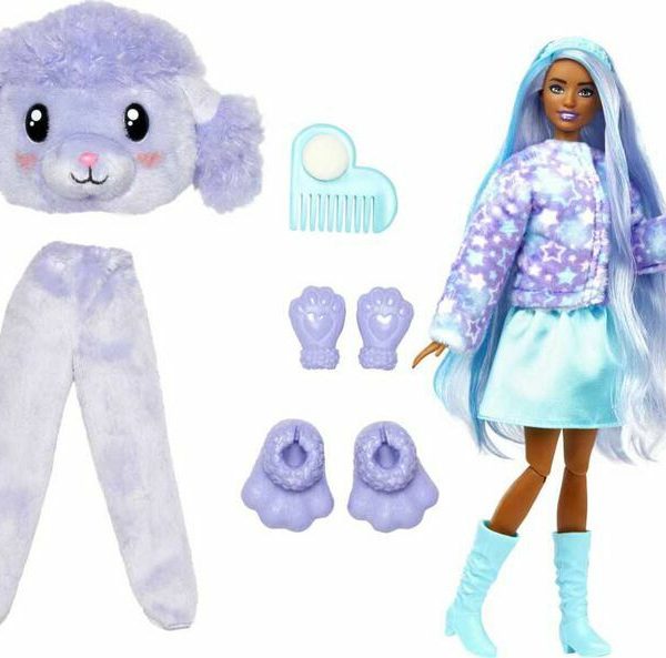 Barbie Cutie Reveal Docka Pudel|