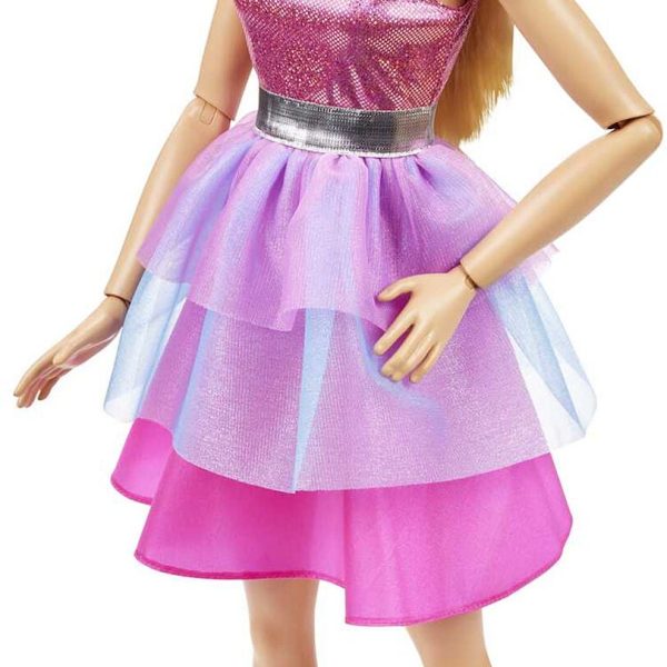 Barbie Docka Rosa Klänning 71 cm|