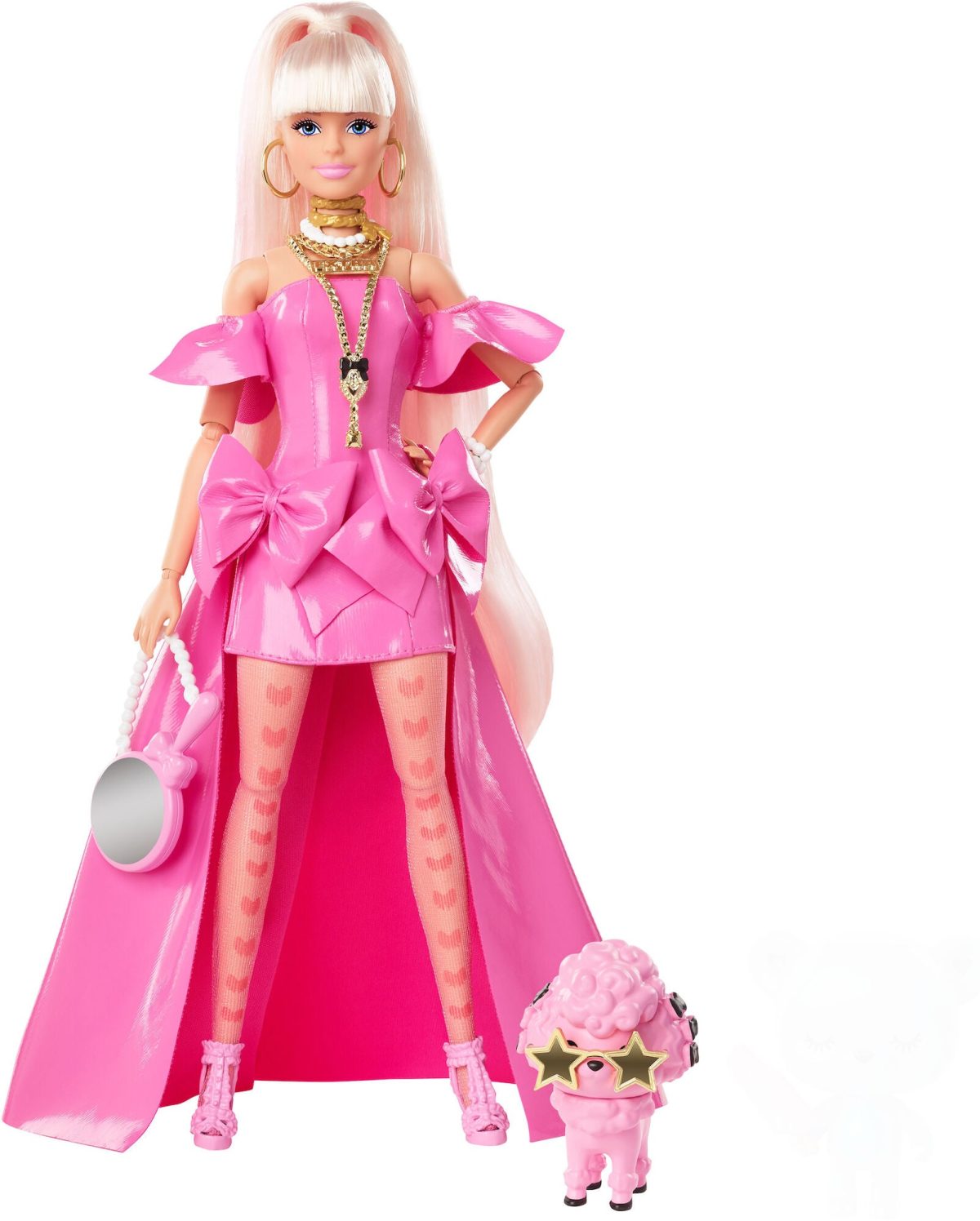 Barbie Extra Fancy Docka Pink Plastic|