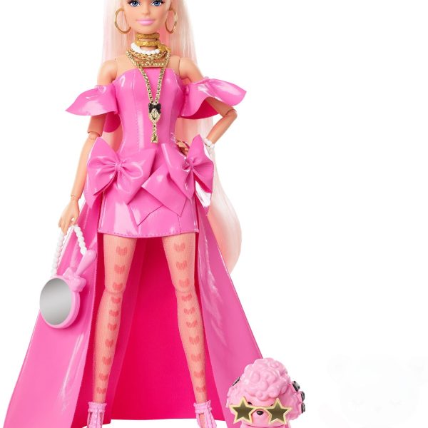 Barbie Extra Fancy Docka Pink Plastic|