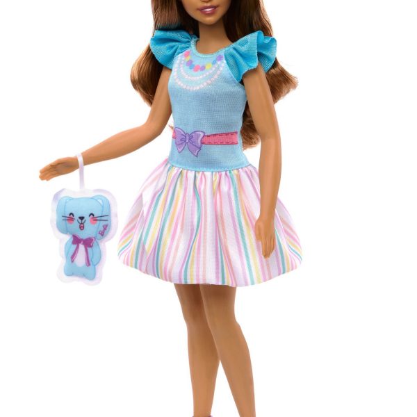 Barbie My First Docka Brunett med Kanin|