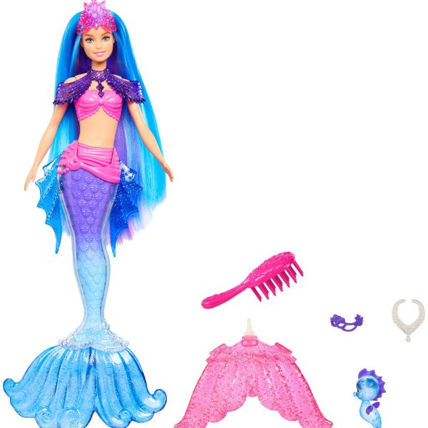Barbie Sjöjungfru Malibu med Tillbehör|