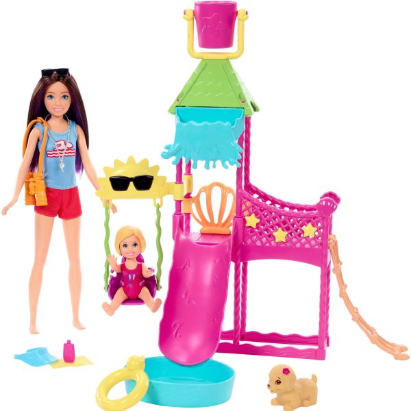 Barbie Skipper First Jobs Dockor och Tillbehör Water Park|