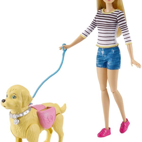 Barbie Walk &  Potty Pup Lekset|