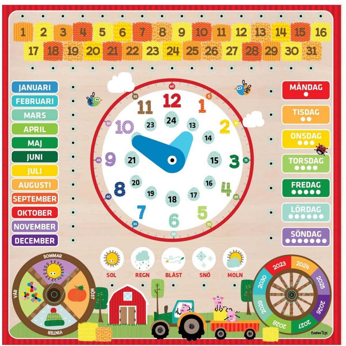 Barbo Toys Wacky Wonders Lärokalender